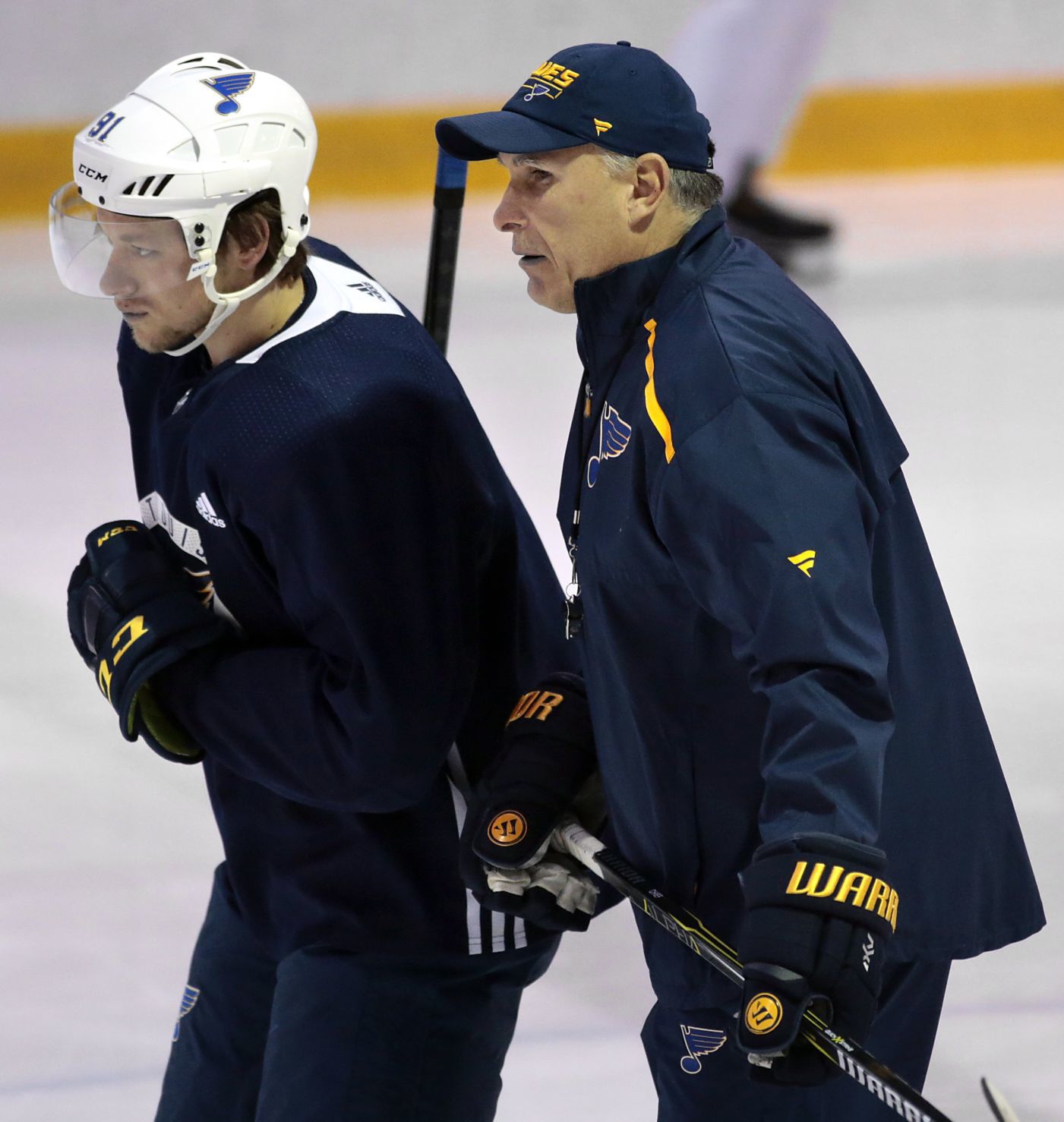 Berube named Blues' interim head coach